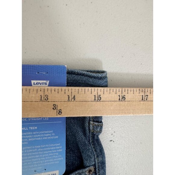 Levis performance High Loose jeans chill tech light hemp 90s boho sz 28 - Picture 6 of 11